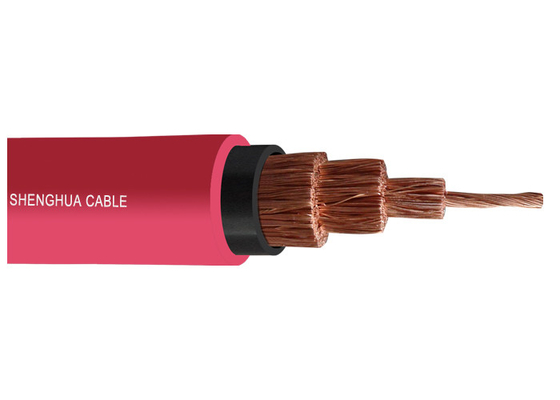 Cina Flexible Rubber Cable 1.9 / 3.3 KV Low Halogen Low Smoke Rubber Sheath pemasok